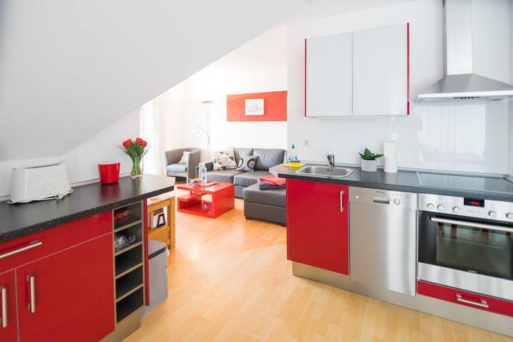 Ferienwohnung für 4 Personen, mit Balkon in Lemkenhafen