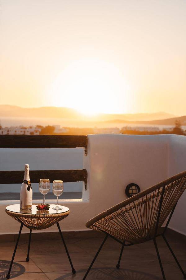 Appart’hôtel pour 2 personnes, avec Balcon et Terrasse ainsi que Jardin et Vue