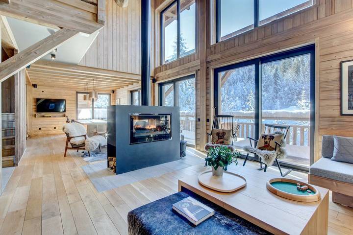 Ferienhaus für 16 Personen, mit Sauna in Morzine