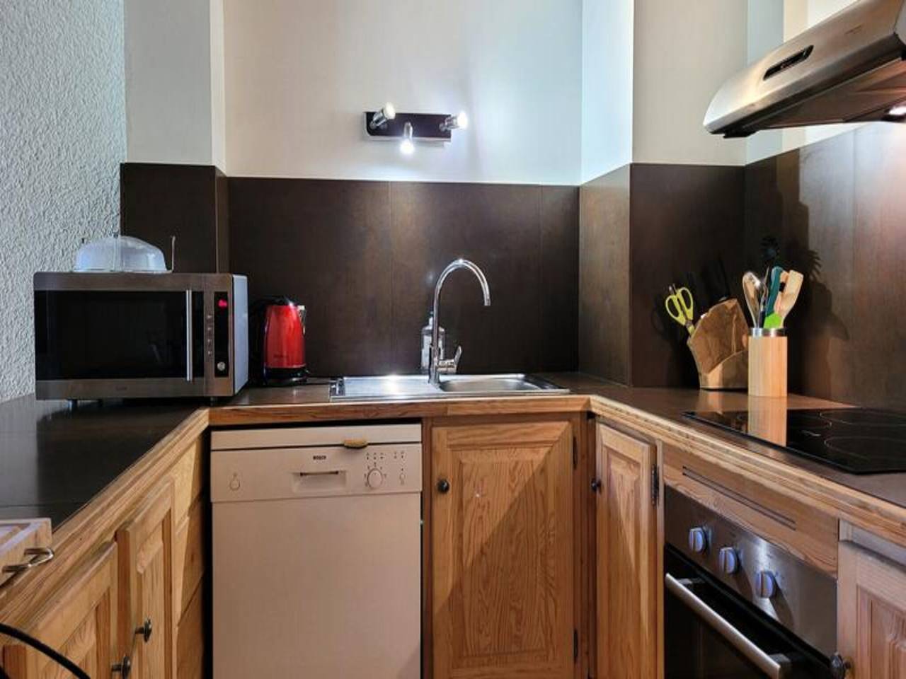 Ganze Wohnung, Apartment in Pra-Loup mit Blick auf die Pisten in Pra-Loup, Uvernet-Fours