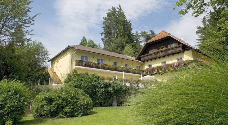 BnB für 4 Personen, mit Garten und Ausblick, kinderfreundlich am Wörthersee