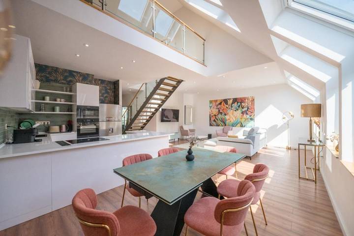 Appartement de vacances pour 10 personnes, avec vue et terrasse à Budapest