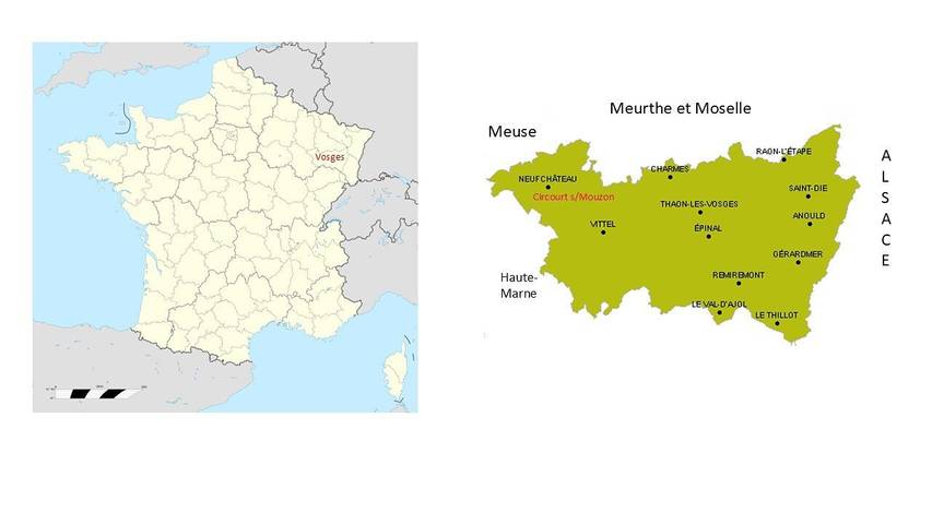 Gîte pour 5 personnes, avec terrasse dans Neufchâteau - 2