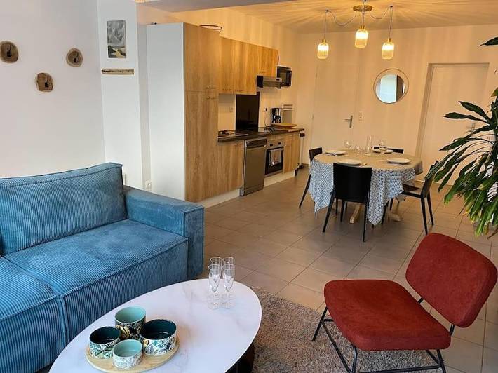Gîte pour 6 personnes, avec Terrasse et Jardin dans Casino De Dunkerque