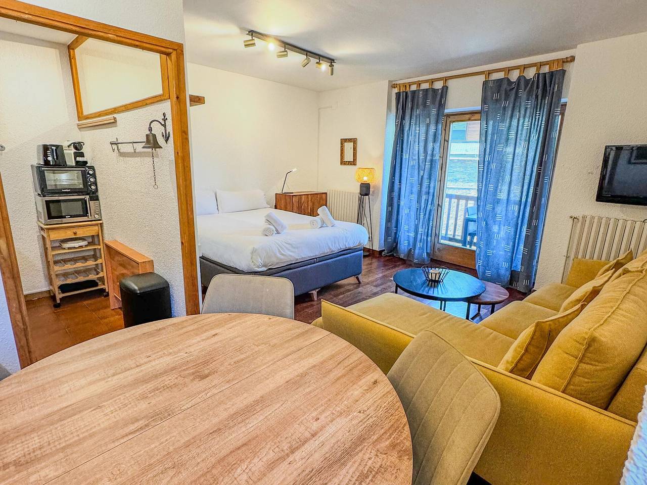 Ganzes Studio, Panorama Studio in El Tarter mit Parkplatz - 4 Pers in El Tarter, Grandvalira