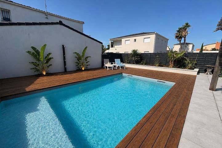 Maison de vacances pour 7 personnes, avec terrasse et jardin à Aimargues