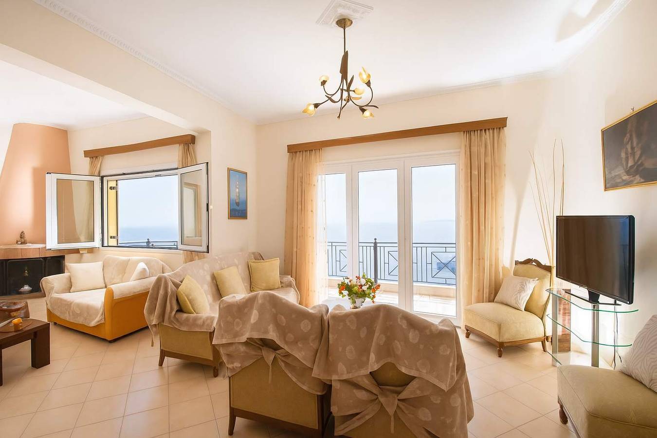 Hel lägenhet, Ionian View Haven - Parga Panoramic Seaview in Preveza perifereiakí enótita