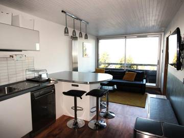 Gîte pour 8 personnes, avec balcon dans Cinema le Schuss (Chamrousse)