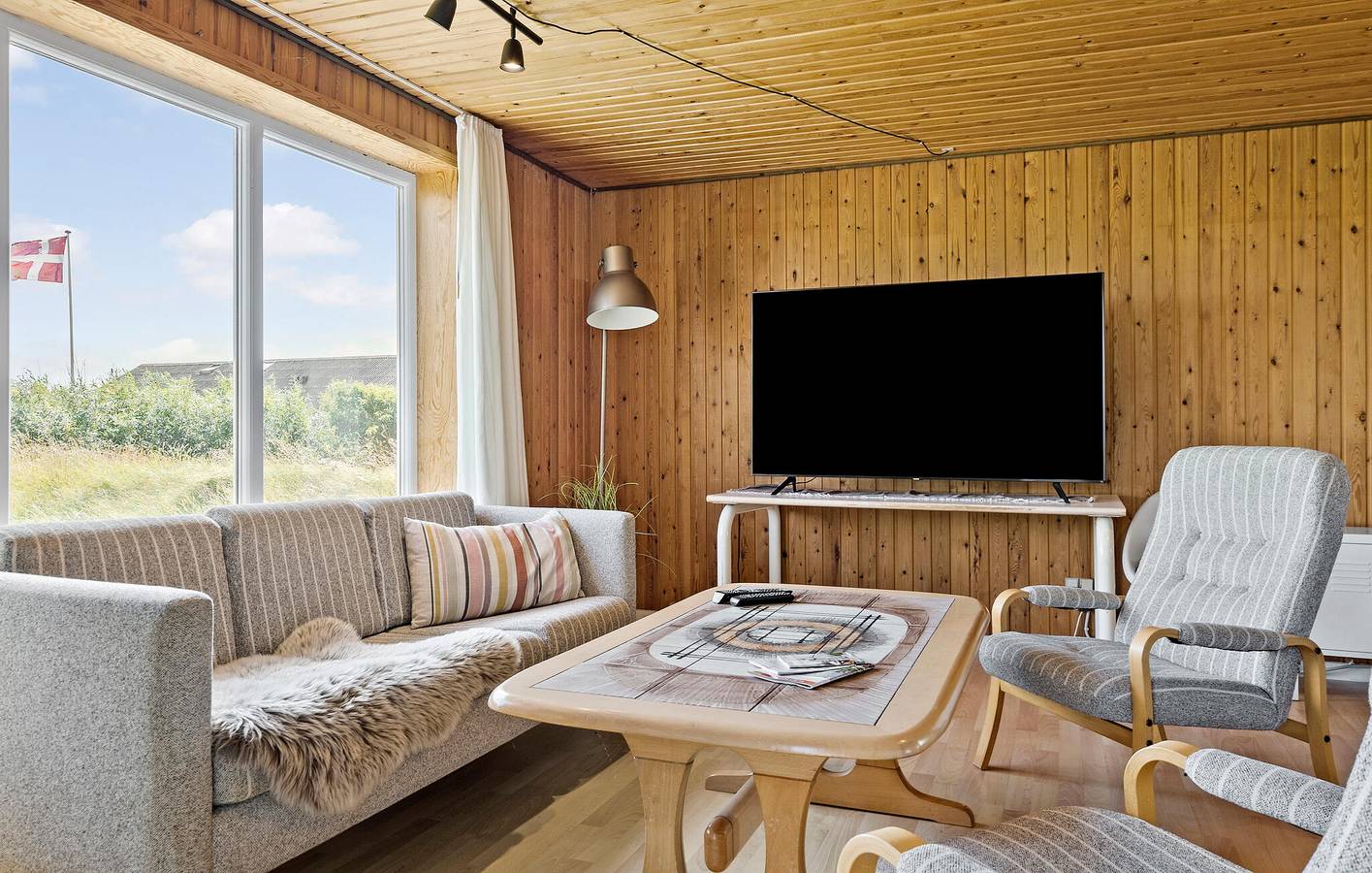 Ferienhaus für 4 Personen mit Terrasse in Skodbjerge, Årgab