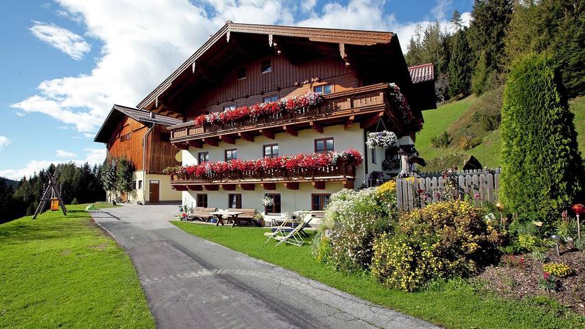Chalet voor 12 personen, met tuin en balkon in Wagrain