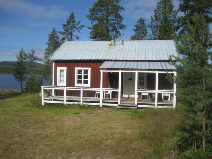 Ferienhaus für 6 Personen, mit Terrasse und Sauna in Lappland (Schweden)