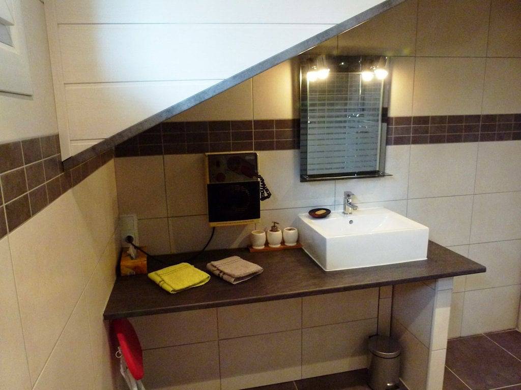 Baudelys : chambres et table d'hôtes avec piscine - Chambre "Familiale" in Pont-de-Larn, Région de Castres