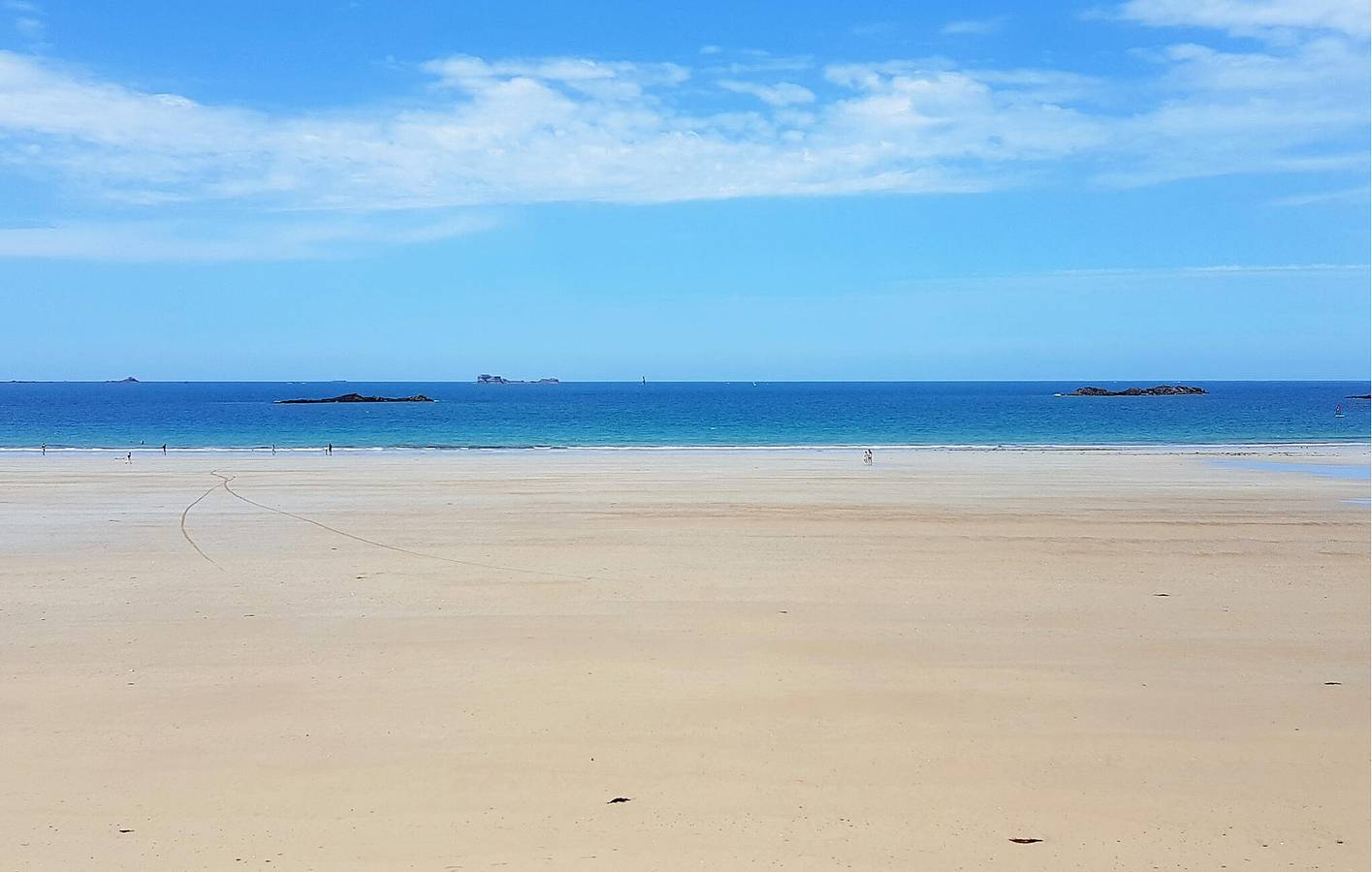 Gezellig 1 kamer appartement bij Plage de l'Éventail in Saint-Malo, Saint-Malo en omgeing