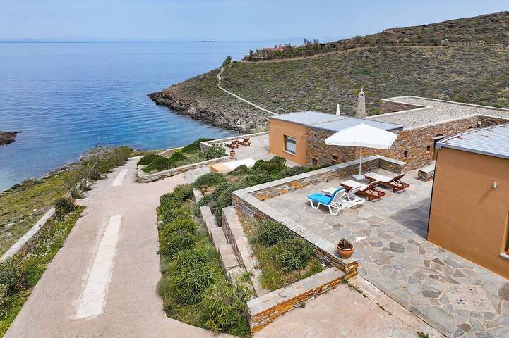 Villa pour 12 personnes, avec jacuzzi et terrasse dans Kea