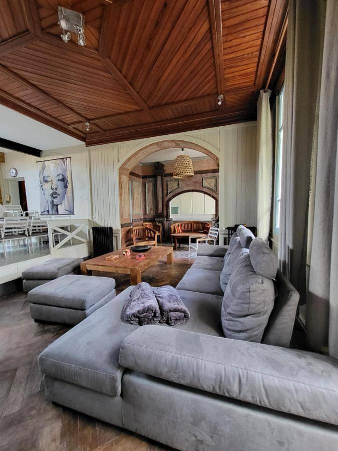 Maison de vacances pour 14 personnes, avec jardin et vue