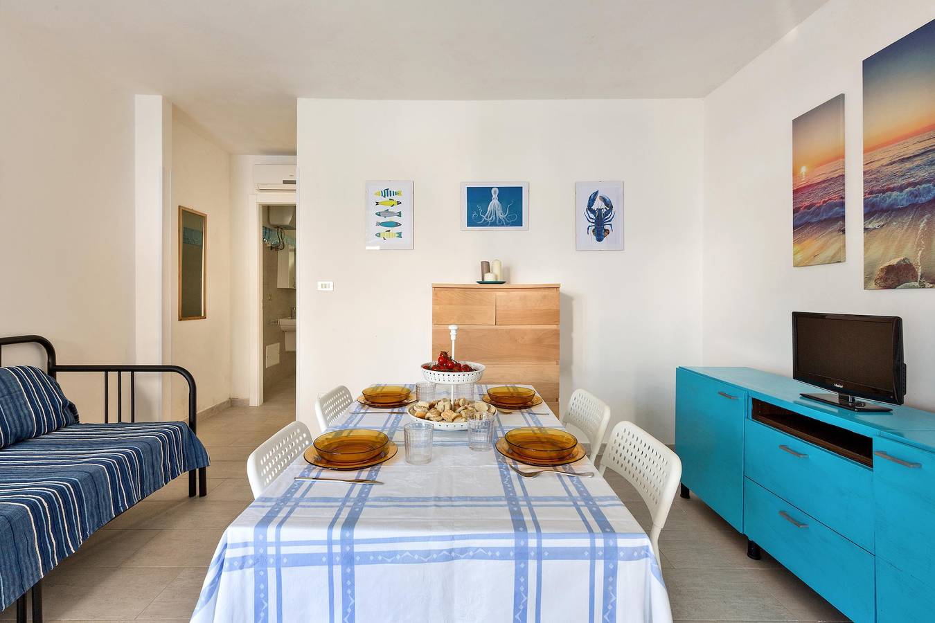Appartement entier, Appartement de vacances pour 4 personnes in Porto Cesareo, Golfe de Tarente