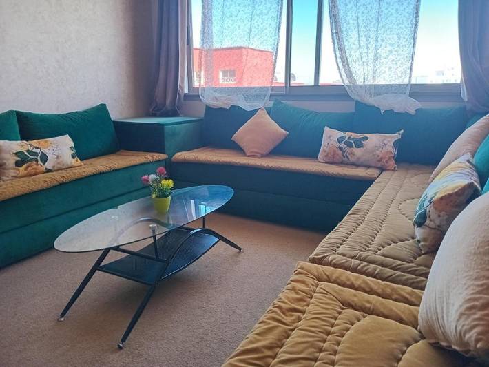 Appartement de vacances pour 4 personnes, avec piscine ainsi que jacuzzi et balcon
