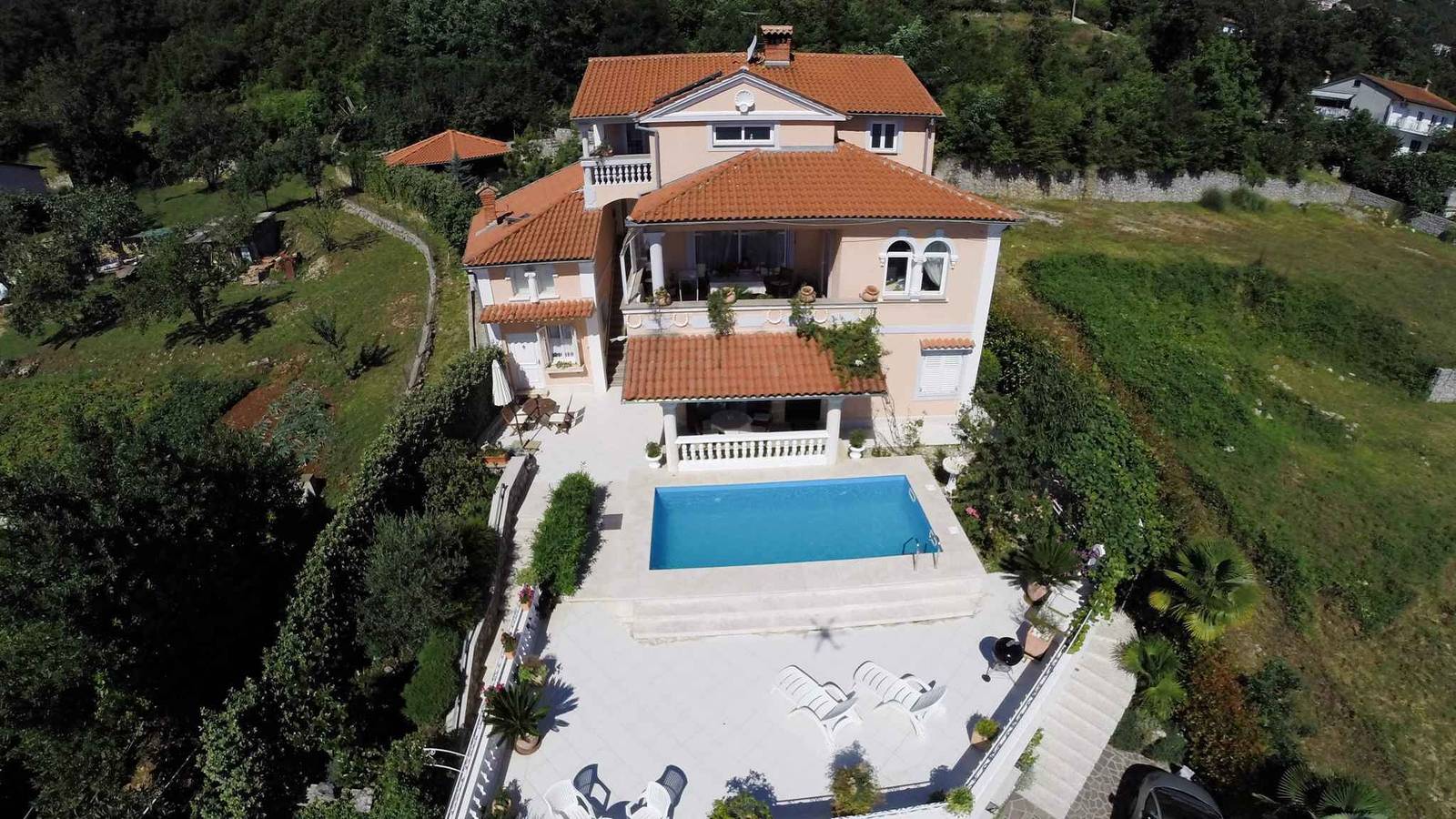 Ganze Ferienwohnung, Ferienwohnung mit Meerblick  in Lovran, Opatija Riviera