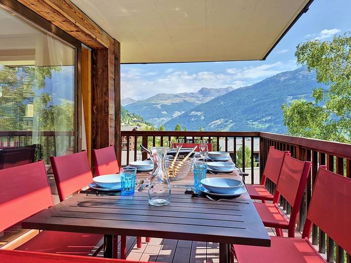 Ferienwohnung für 7 Personen, mit Balkon in Grimentz
