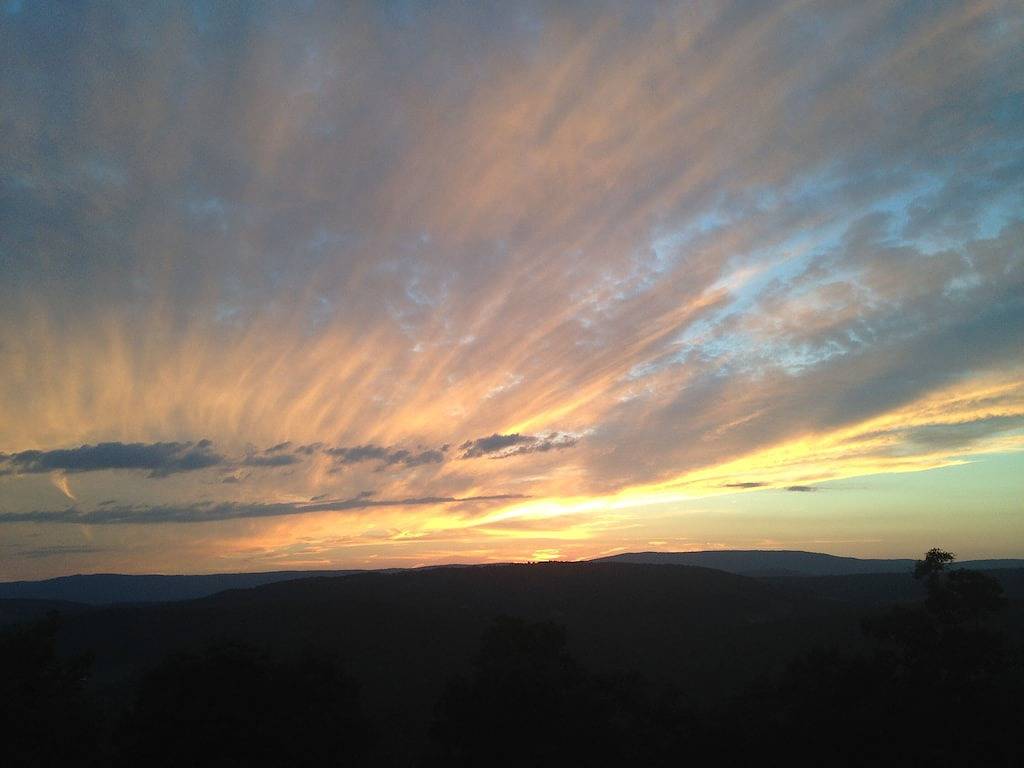 Luxuriöser privater Rückzugsort mit Panoramablick auf das Lost River Valley in Seneca Rocks