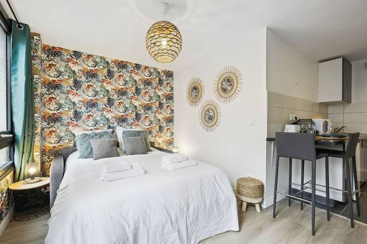 Appartement entier, TheBlueStay 144 - Cocon douillet à Asnières in Asnières-sur-Seine, Hauts-de-Seine
