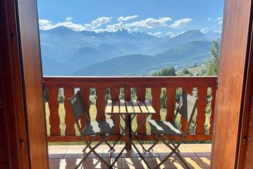 Gîte pour 4 personnes, avec balcon à Jarrier