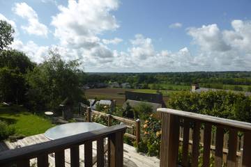 Gîte pour 6 personnes, avec jardin et balcon à Saint-Germain-sur-Ille