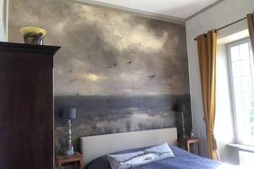 Château pour 3 personnes, avec jardin dans la Manche
