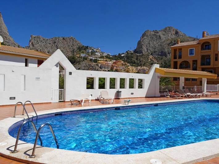 Vakantieappartement voor 6 personen, met zwembad en terras in Altea