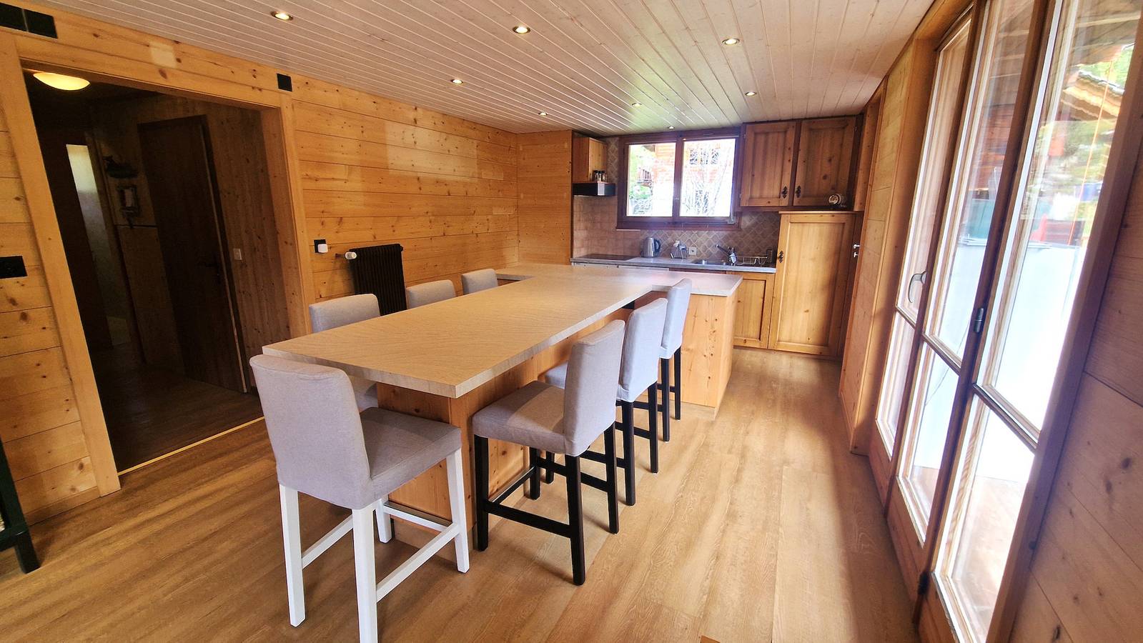 Ganze Wohnung, Beau Séjour 3- Appartement 6 personnes- Evolène in Evolène, Walliser Alpen