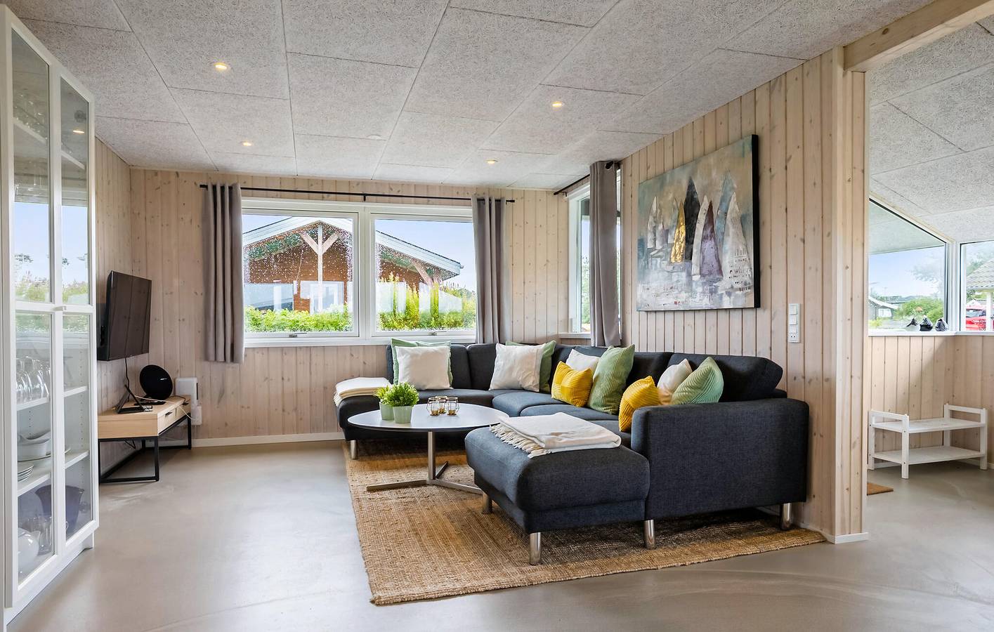Ferienhaus für 6 Personen mit Terrasse in Handbjerg, Limfjord in Westjütland