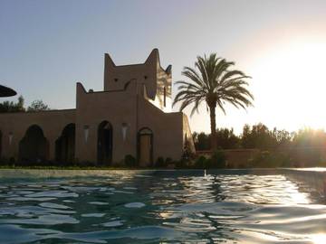 Maison d’hôte pour 2 personnes, avec vue ainsi que jardin et piscine, animaux acceptés à Taroudant