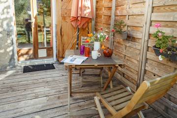 Studio pour 2 personnes, avec terrasse dans l' Isère