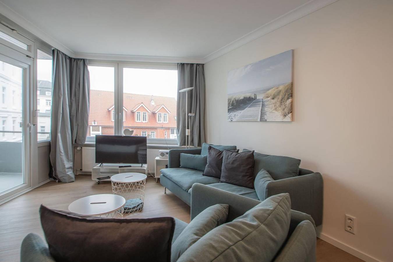 Apartamento entero, Ferienwohnung Strandapartement 46 mit seitlichem Meerblick in Borkum