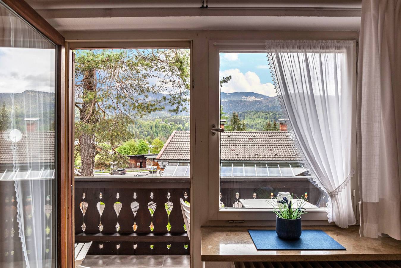 Appartement entier, Appartement confortable Wank à Garmisch avec vue sur les montagnes in Garmisch-Partenkirchen, Alpes bavaroises