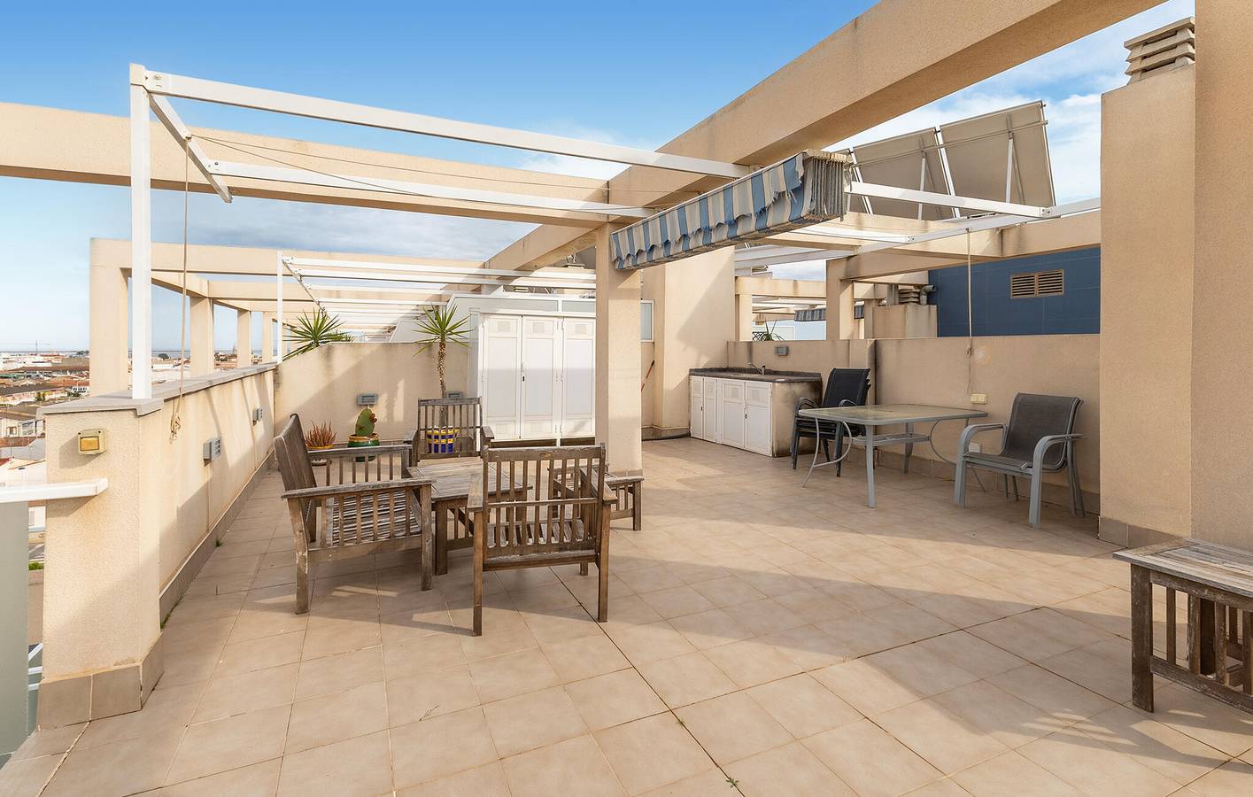 Ganze Ferienwohnung, Appartement am Strand mit Pool und Terrasse - Playa Barnuevo 1km in San Javier, Costa Cálida