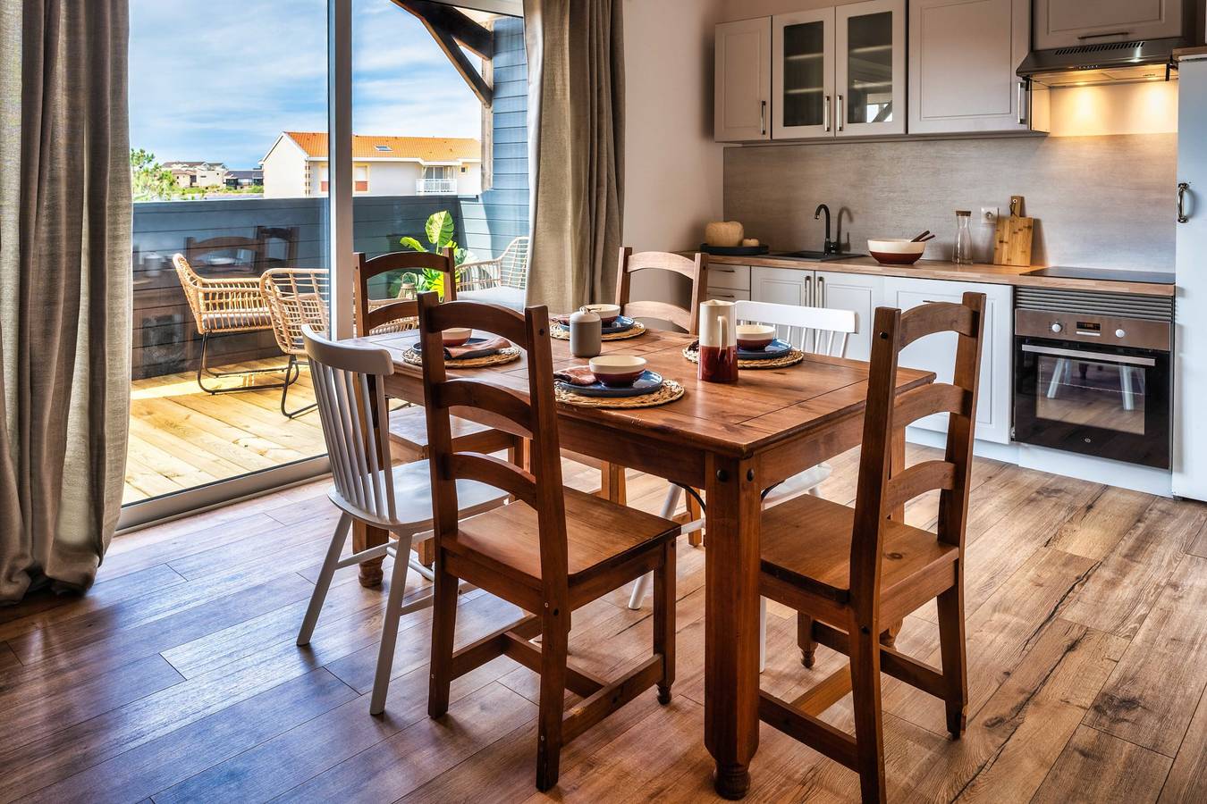 Apartamento entero, Mamita1"Apartment delight of the pines"spacious bright T3 62m²+18m²terrace  in Lacanau Ocean, Lacanau