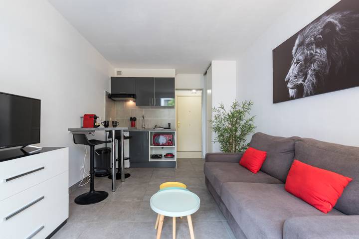 Studio für 2 Personen, mit Balkon in Nizza - 2
