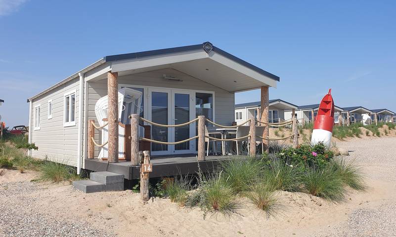 Camping für 5 Personen, mit Seeblick und Terrasse sowie Sauna, kinderfreundlich in Schashagen - 4
