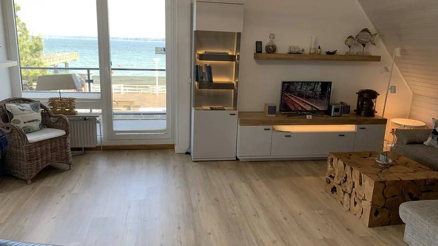 Ferienwohnung für 3 Personen, mit Balkon in der Lübeck