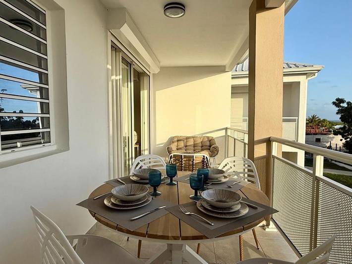 Gîte pour 4 personnes, avec terrasse et vue dans Plage de Bois Jolan - 4