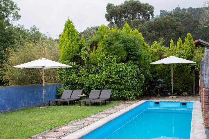 Casa rural con piscina para 17 personas, con jardín además de piscina y vistas en Cantabria - 3