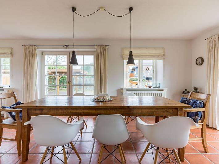 Ferienhaus mit Meerblick für 4 Personen, mit Sauna und Terrasse sowie Garten in Nordfriesland - 3