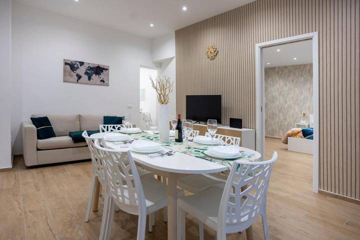 Ferienwohnung für 5 Personen, mit Balkon und Ausblick