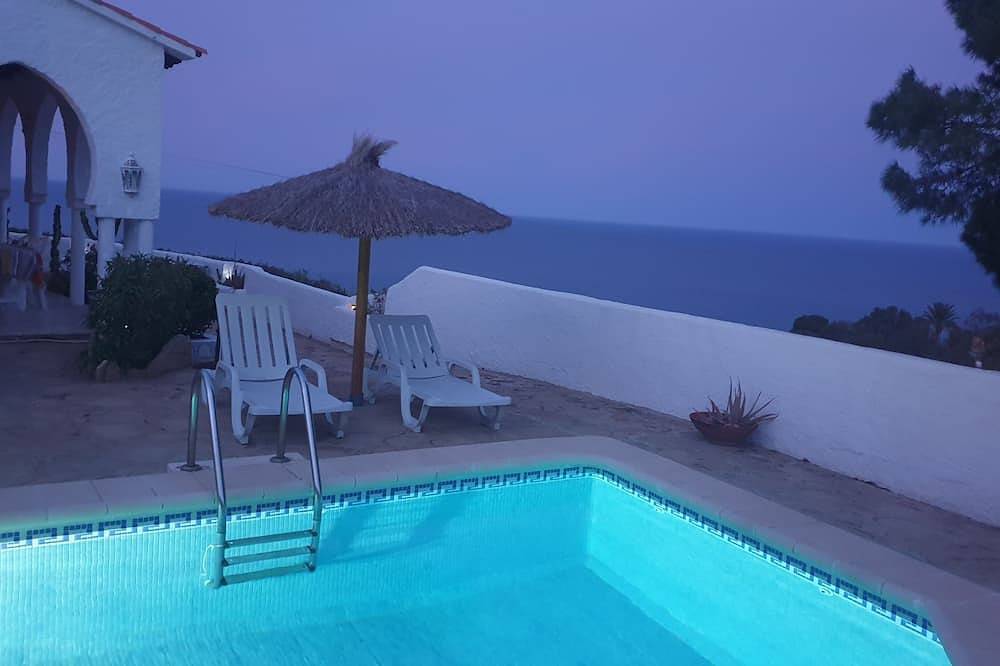 Mojacar - Carattere villa 2 grandi camere da letto. Vista mozzafiato. in Playa de las Ventanicas, Mojacar