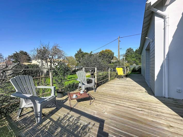 Location de vacances pour 6 personnes, avec terrasse et jardin à Les Moutiers-en-Retz - 4