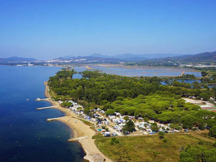 Camping für 6 Personen, mit Terrasse an der Côte d'Azur