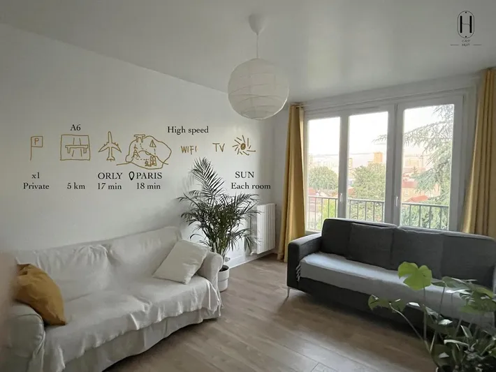 Apartamento de vacaciones para 6 personas, con terraza y vistas - 1