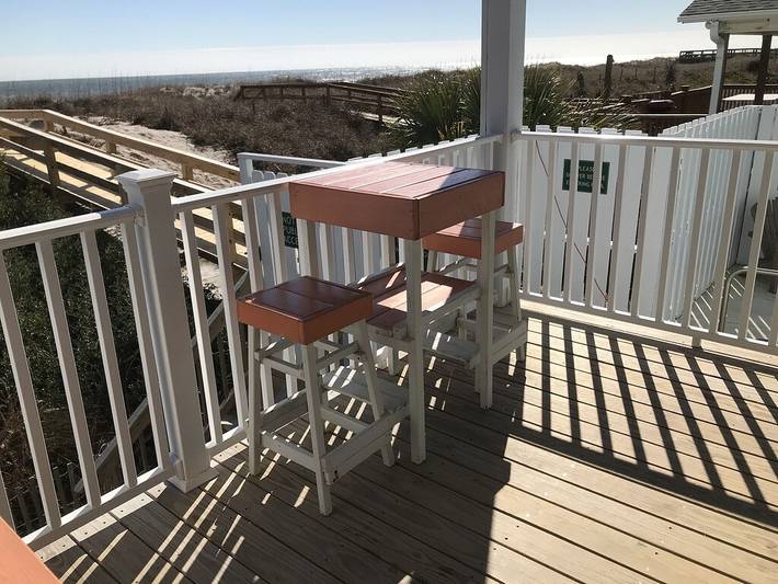 Vacation rental for 6 people, with balcony and pool in Carolina Beach