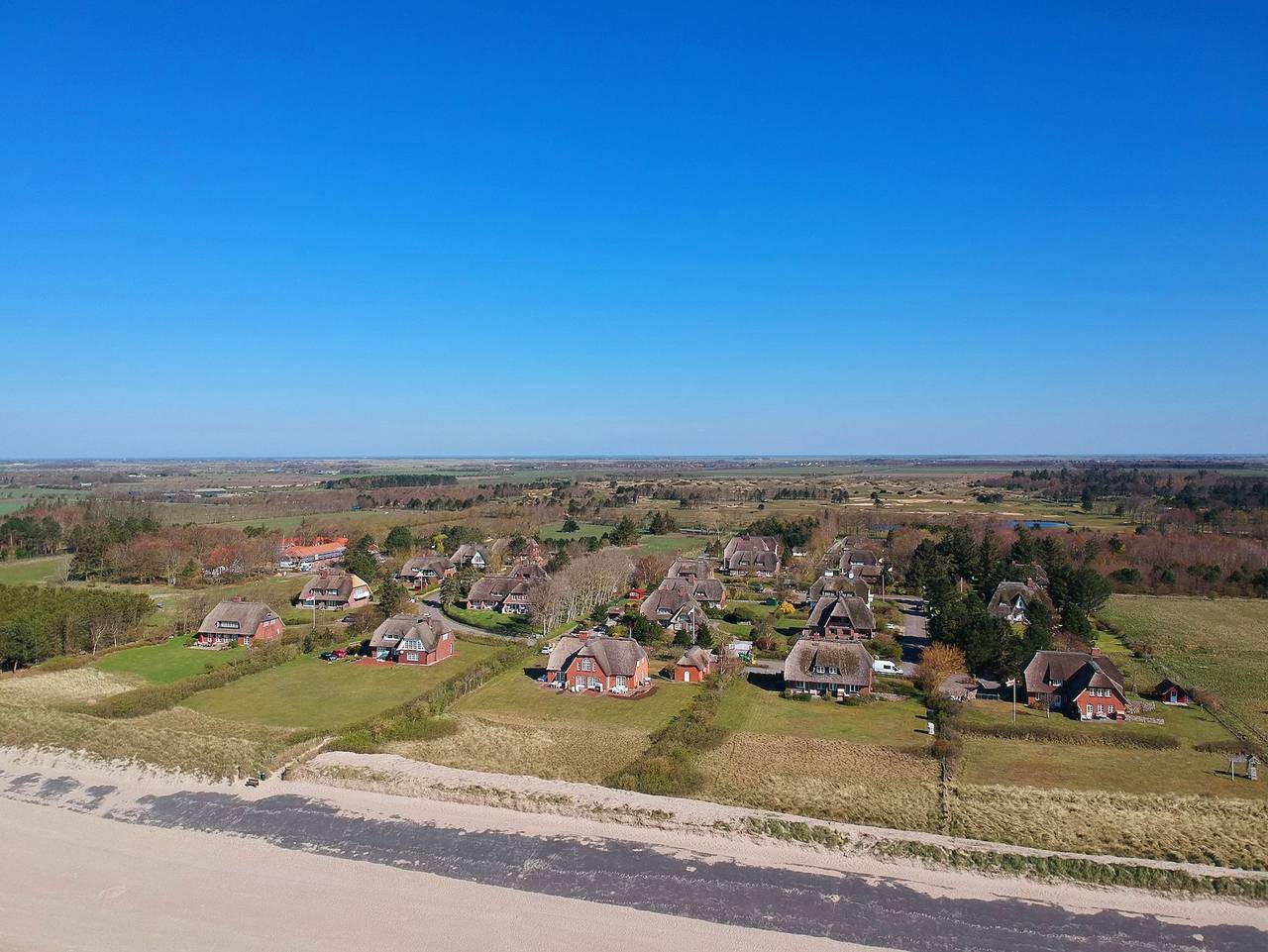 Reethaus am Strand - West in Greveling, Nieblum